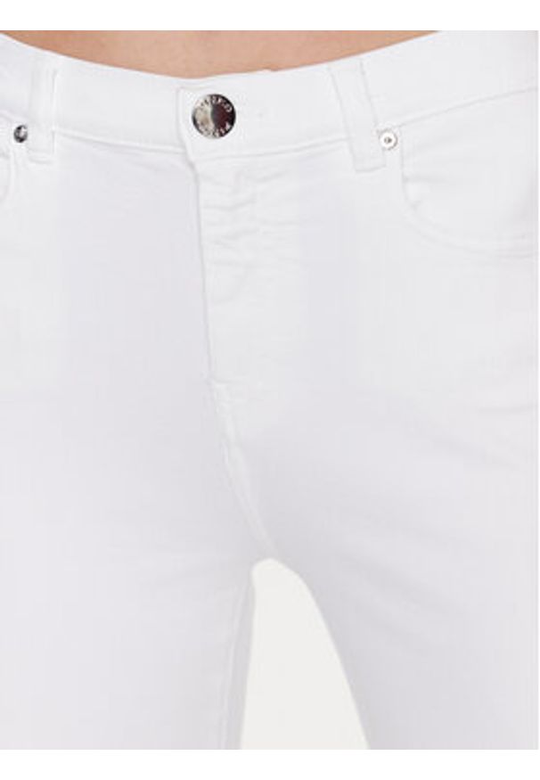 Pinko Jeansy Brenda 100172 A0FQ Biały Bootcut Fit. Kolor: biały