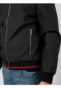 Antony Morato Kurtka Bomber | MMCO00781 FA150180 | Mężczyzna | Czarny. Okazja: na co dzień. Kolor: czarny. Materiał: skóra ekologiczna. Styl: casual #2