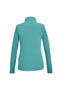 Bluza damska Killtec KSW 101 WMN FLC SHRT. Kolor: niebieski. Materiał: polar. Sport: turystyka piesza