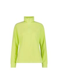 Bluza damska CMP. Kolor: zielony. Materiał: polar. Sport: turystyka piesza