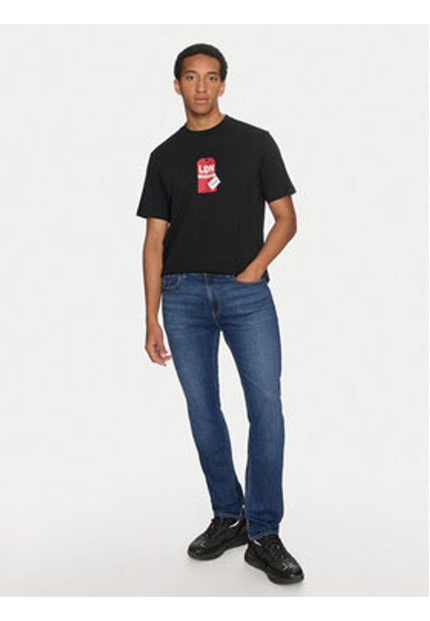 Hugo T-Shirt Ditroso 50516738 Czarny Relaxed Fit. Kolor: czarny. Materiał: bawełna