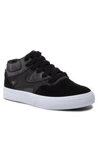 DC Sneakersy Kalis Vulc Mid ADBS300367 Czarny. Kolor: czarny. Materiał: zamsz, skóra #2