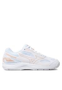 Mizuno Buty halowe Cyclone Speed 4 V1GC2380 Biały. Kolor: biały. Materiał: skóra #1