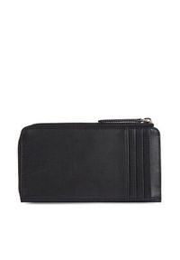 TOMMY HILFIGER - Tommy Hilfiger Duży Portfel Damski Th Feminine Large Slim Wallet AW0AW14890 Czarny. Kolor: czarny. Materiał: skóra #4
