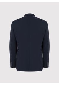 Pako Lorente - PAKO LORENTE – Casualowa marynarka męska w kolorze granatowym. Okazja: na co dzień. Kolor: niebieski. Materiał: nylon, wiskoza, dzianina, elastan. Styl: casual #7