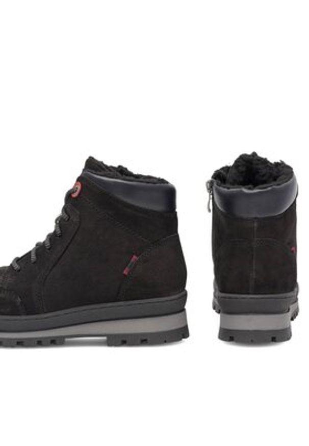 Go Soft Trzewiki RST-BONA-02 Czarny. Kolor: czarny. Materiał: nubuk, skóra