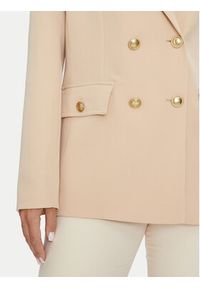 Guess Marynarka Fiona W4YN54 WFWX2 Beżowy Regular Fit. Kolor: beżowy. Materiał: syntetyk #3