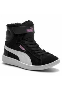 Buty do chodzenia dla dzieci Puma Vikky Mid Fur V Ps. Wysokość cholewki: za kostkę. Zapięcie: rzepy. Kolor: wielokolorowy. Materiał: materiał. Szerokość cholewki: normalna. Model: Puma Vikky. Sport: turystyka piesza