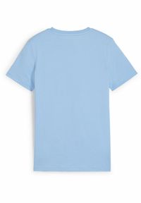 Puma - Młodzieżowa koszulka ftblCULTURE Manchester City PUMA Team Light Blue. Kolor: niebieski. Materiał: guma. Wzór: nadruk