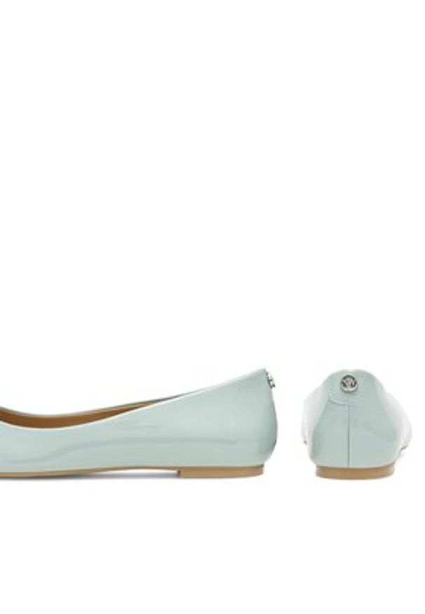Nine West Baleriny WFA2622-1 Niebieski. Kolor: niebieski. Materiał: skóra