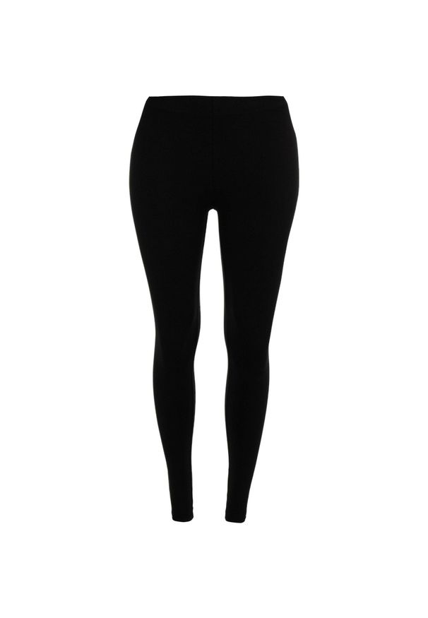 ZSPORT - Damskie Legginsy Sportowe Sarina Czarne XL - Wygodne i Oddychające. Kolor: czarny. Materiał: bawełna. Sport: turystyka piesza
