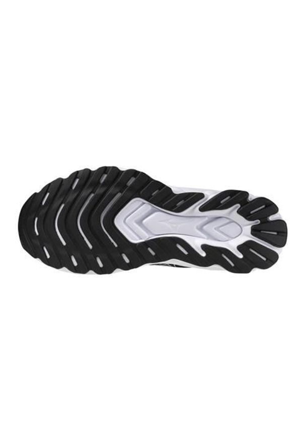 Buty do biegania męskie Asics Mizuno Wave Skyrise 6. Kolor: biały, wielokolorowy, czarny. Materiał: materiał, syntetyk. Szerokość cholewki: normalna