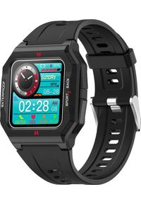 Smartwatch Colmi P10 Czarny (P10 Black). Rodzaj zegarka: smartwatch. Kolor: czarny #1