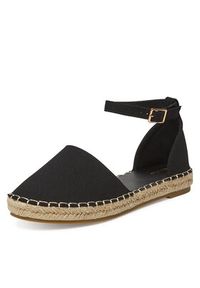 DeeZee Espadryle E8265-6 Czarny. Kolor: czarny. Materiał: materiał