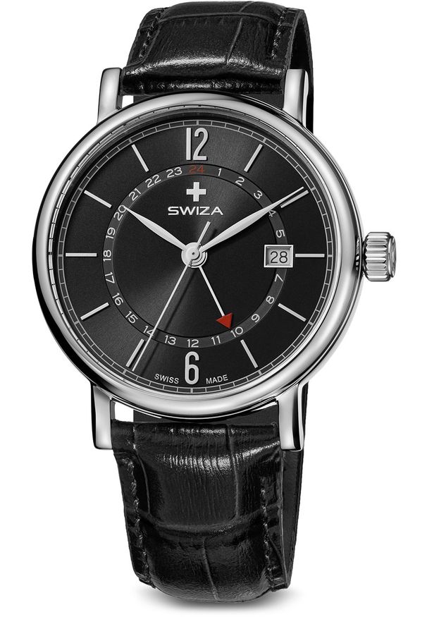 Zegarek Swiza damski ALZA GMT, SST (WAT.0142.1003)