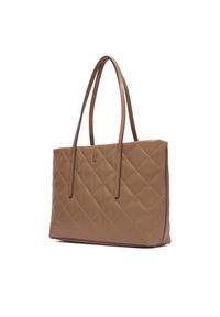 Calvin Klein Torebka Quilted Small Tote LV04F3325G Beżowy. Kolor: beżowy. Materiał: skórzane #5
