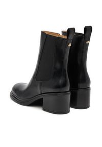 Armani Exchange Botki XW001643 AF17474 UC001 Czarny. Kolor: czarny. Materiał: skóra #3