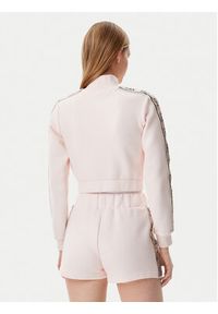 Guess Bluza V3RQ12 KB3P2 Różowy Regular Fit. Kolor: różowy. Materiał: bawełna, syntetyk