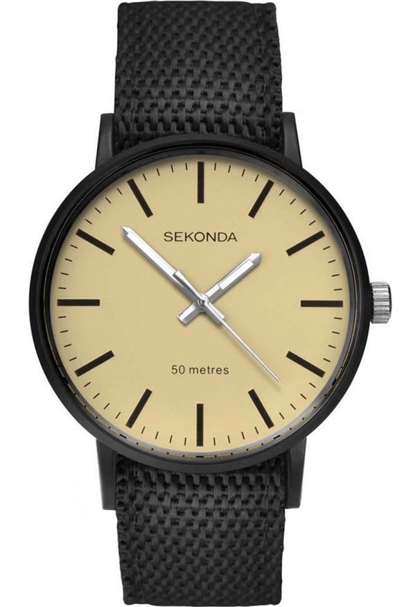 Zegarek Sekonda Zegarek męski Sekonda SEK.1494 czarny. Kolor: czarny