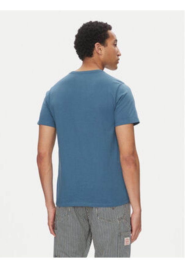 Levi's® T-Shirt Original Housemark 56605-0279 Niebieski Standard Fit. Kolor: niebieski. Materiał: bawełna