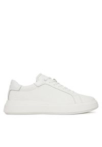 Calvin Klein Sneakersy Chunky Low Top Lace Up Mono HM0HM01970 Biały. Kolor: biały. Materiał: skóra