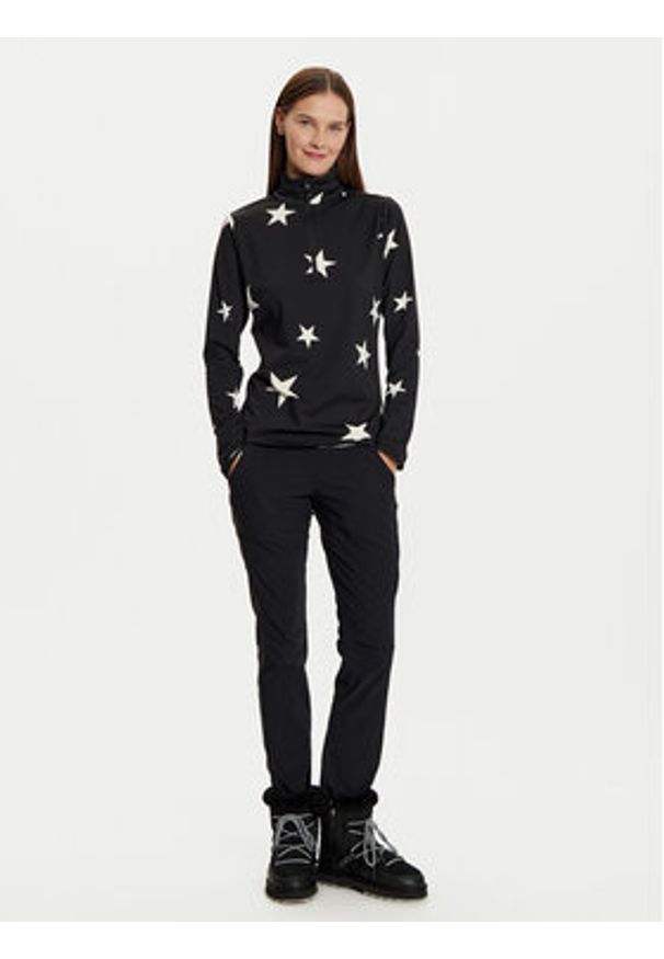 Protest Bluza techniczna Noon 3610744 Czarny Slim Fit. Kolor: czarny. Materiał: syntetyk