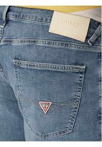 Guess Szorty jeansowe M6GD01 D0758 Niebieski jasny Regular Fit. Kolor: niebieski. Materiał: bawełna #3