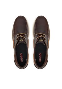 Hugo - HUGO Mokasyny Darcy Boat LT 50563321 Brązowy. Kolor: brązowy. Materiał: skóra #2