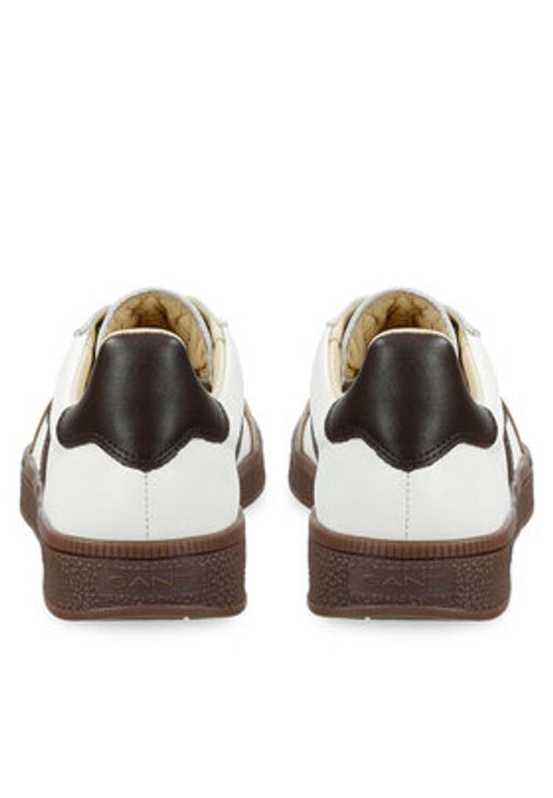 GANT - Gant Sneakersy 31531040 Biały. Kolor: biały. Materiał: skóra