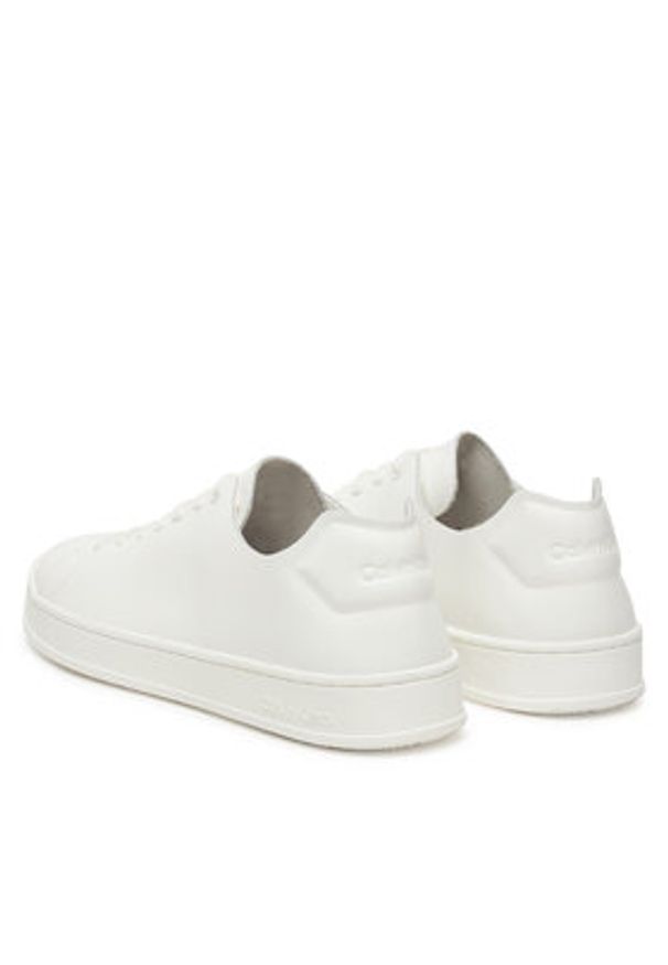 Calvin Klein Sneakersy HM0HM01885 Biały. Kolor: biały. Materiał: skóra