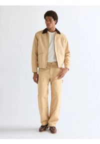 Wrangler - MESKIE SPODNIE WRANGLER DOUBLE KNEE CARPENTER GOLDEN WHEAT 112377856 #2