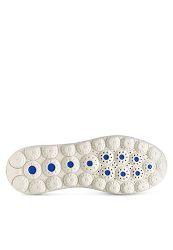 Geox Sneakersy D Spherica Ec4.1 D45TCD 085BN C1327 Biały. Kolor: biały. Materiał: skóra