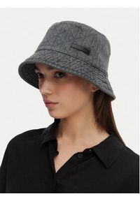 Calvin Klein Kapelusz Denim Emblem Burnout Bucket LV04F5043G Szary. Kolor: szary. Materiał: bawełna #2