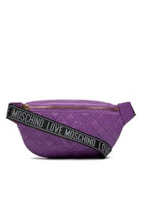 Love Moschino - LOVE MOSCHINO Saszetka nerka JC4003PP1ILA0650 Fioletowy. Kolor: fioletowy. Materiał: skóra