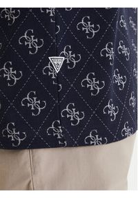 Guess T-Shirt M6GP34 K3200 Granatowy Relaxed Fit. Kolor: niebieski. Materiał: bawełna #3