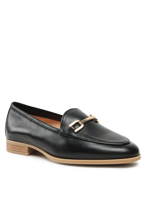 Lordsy Unisa Dalcy 23 Ns Black. Kolor: czarny. Materiał: skóra