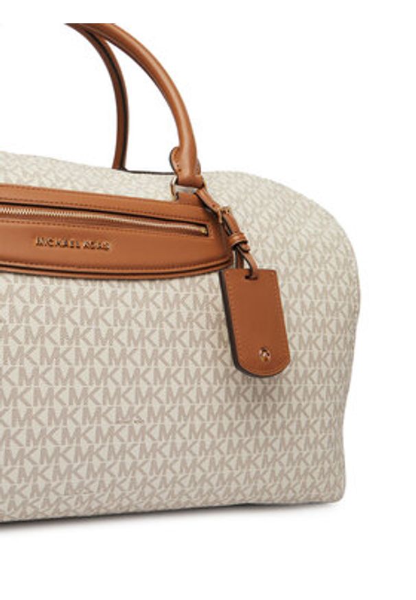 MICHAEL Michael Kors Torba podróżna Jet Set Travel Extra 30S6GTVU4B Écru. Kolor: kremowy. Materiał: skóra