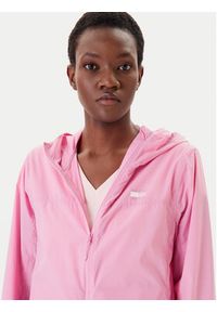 Tommy Jeans Wiatrówka DW0DW21188 Różowy Regular Fit. Kolor: różowy. Materiał: syntetyk