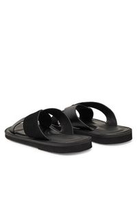Emporio Armani Klapki X4P124 XR340 K001 Czarny. Kolor: czarny. Materiał: skóra