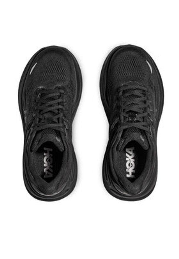 HOKA - Hoka Buty do biegania Bondi 9 1162013 Czarny. Kolor: czarny. Materiał: materiał