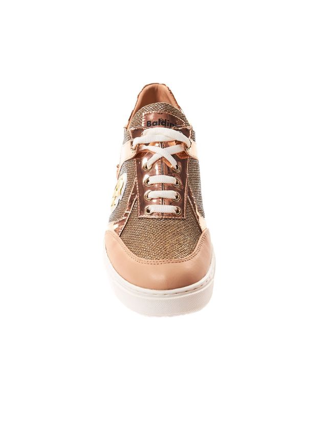 Baldinini - Sneakersy skórzane BALDININI. Materiał: skóra