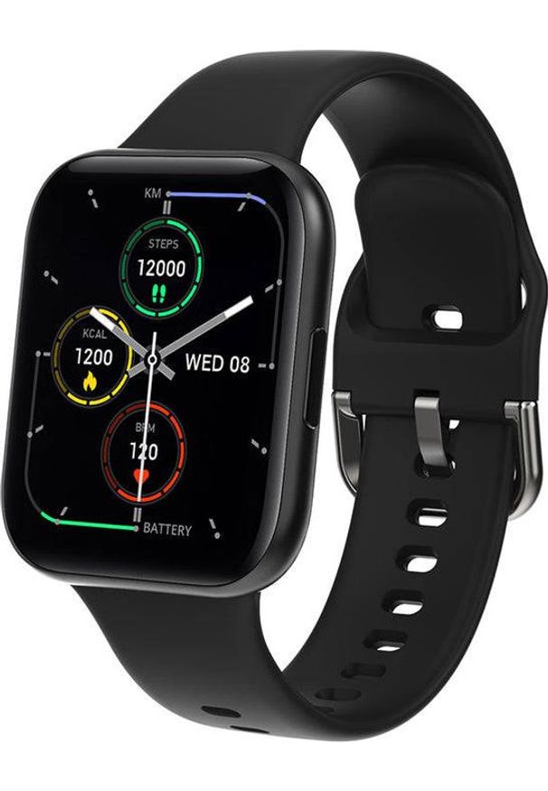 Smartwatch Colmi P8 SE Plus Czarny. Rodzaj zegarka: smartwatch. Kolor: czarny