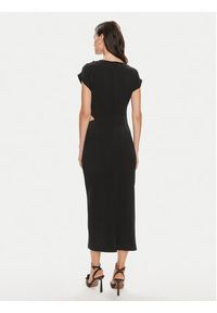 Imperial Sukienka wieczorowa ADOEHKP Czarny Slim Fit. Kolor: czarny. Materiał: syntetyk. Styl: wizytowy #2