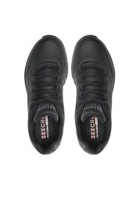 skechers - Skechers Sneakersy Uno 2 155543/BBK Czarny. Kolor: czarny. Materiał: skóra #5