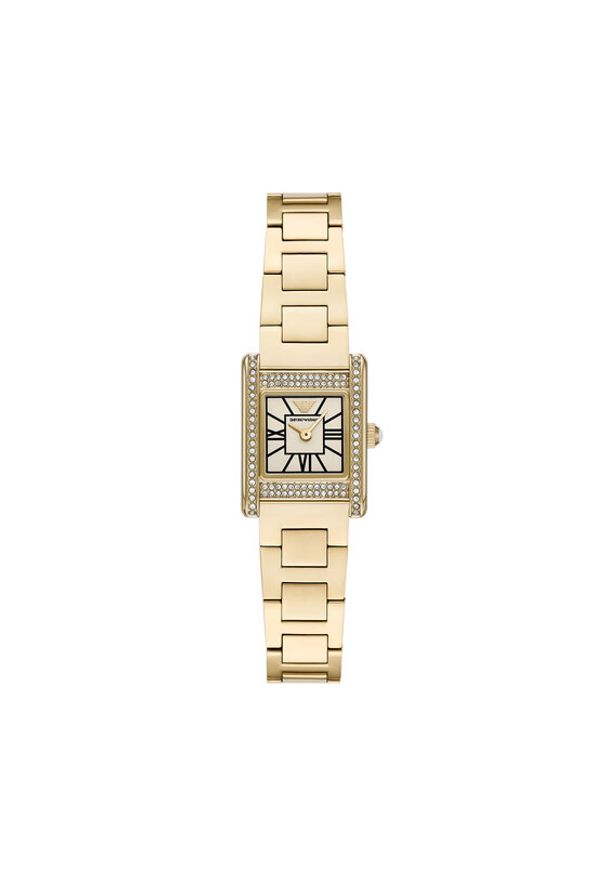 Emporio Armani Zegarek Mini Genni AR11663 Złoty. Kolor: złoty