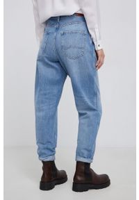 Pepe Jeans Jeansy Rachel damskie high waist. Stan: podwyższony. Kolor: niebieski #4