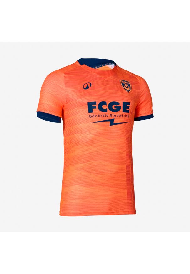 KIPSTA - Koszulka piłkarska dla dzieci Kipsta oficjalna ASNL 25/26 trzecia. Materiał: poliester, elastan, tkanina, prążkowany, materiał. Sport: piłka nożna