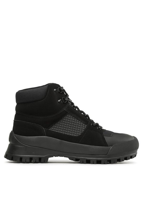 Trzewiki Tommy Jeans. Kolor: czarny