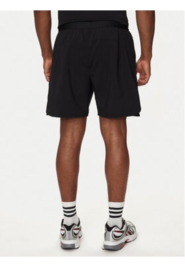 Reebok Szorty sportowe Speed 3.0 2 In 1 Short REEBOK-100065102 Czarny Regular Fit. Kolor: czarny. Materiał: syntetyk. Styl: sportowy