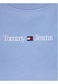 Tommy Jeans T-Shirt DW0DW15049 Niebieski Regular Fit. Kolor: niebieski. Materiał: bawełna #3